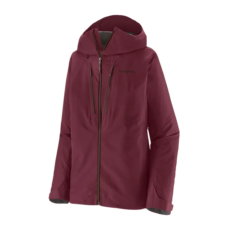 Patagonia Triolet Jacket Womens GoreTex Waterproof Berry Fig