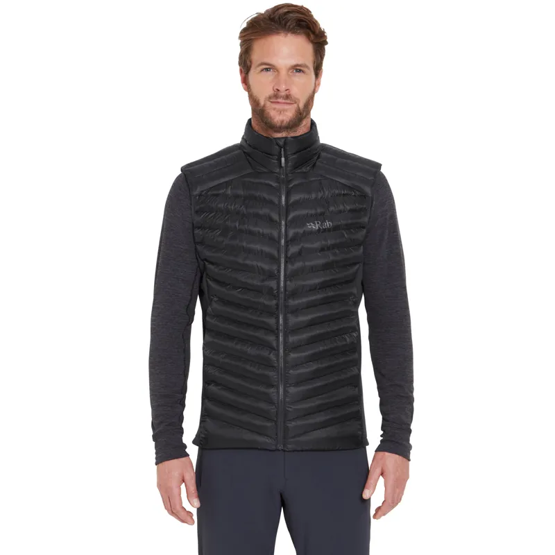 Rab Cirrus Flex Vest Synthetic Insulated Gilet Mens Black-1