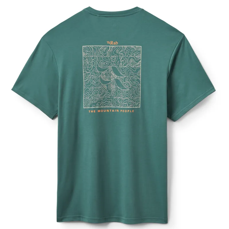 Rab Crimp Elevation T-shirt Mens Sage Green