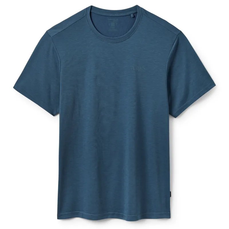 Rab Crimp Elevation T-shirt Mens Tempest Blue-1