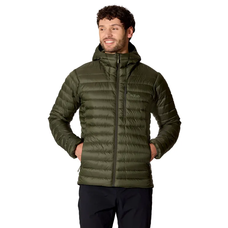 Rab Microlight Alpine Hoody Jacket Men's Army Green-2
