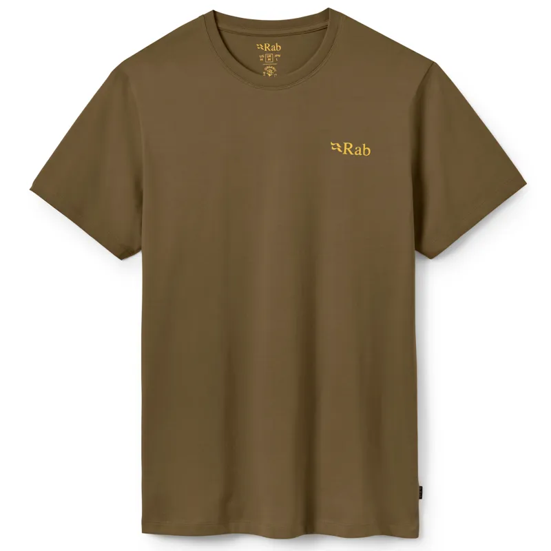 Rab Stance Pitch T-shirt Mens Oak-2