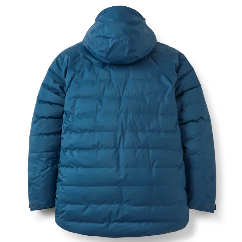 Rab Valiance Jacket Mens Waterproof Insulated Coat Tempest Blue-1