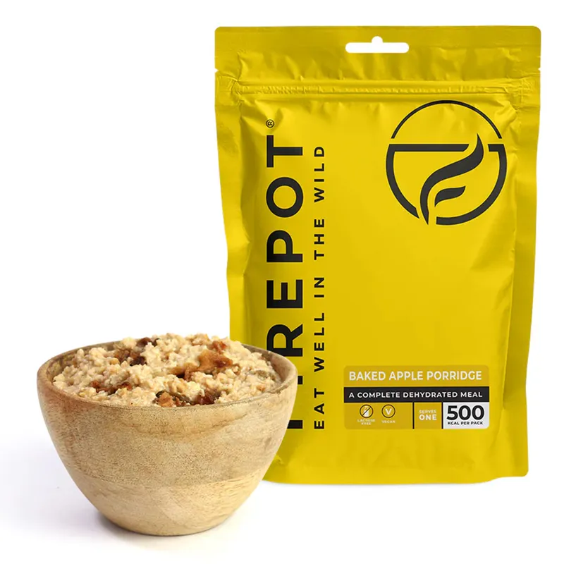 Firepot Baked Apple Porridge 125g Pack - 500 kCal