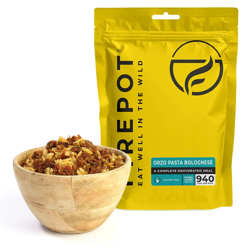 Firepot Orzo Pasta Bolognese XL 200g Pack 940kcal
