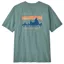 Patagonia 73 Skyline T-shirt Men's Organic Cotton Blue Sage