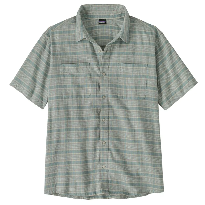 Patagonia Back Step Shirt Men's Stroll Blue Sage