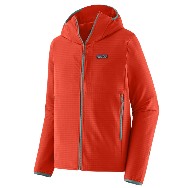 Patagonia R1 Techface Hoody Softshell Jacket Men's Hot Ember Orange