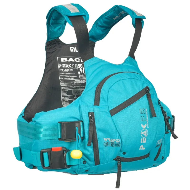 Peak PS Wrapid Guide PFD Whitewater Bouyancy Aid Men's Blue