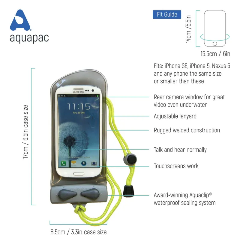 Aquapac Mini - Waterproof Phone Case - 108
