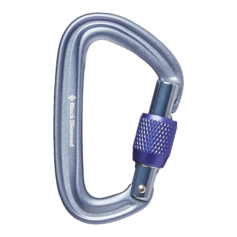 Black Diamond LiteForge Screwgate Karabiner - Grey