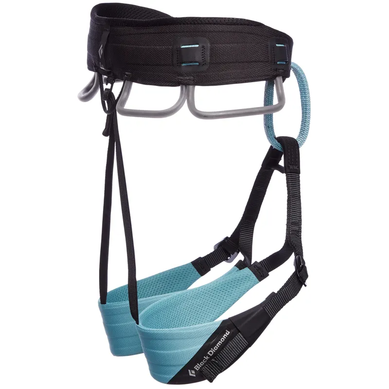 Black Diamond Technician Women's Climbing Harness Blue -1