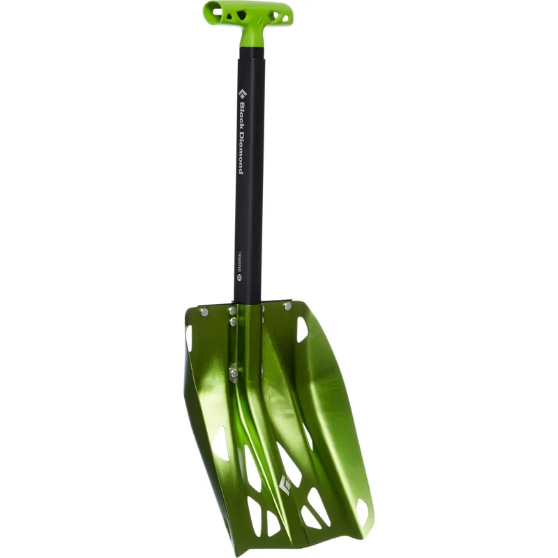 Black Diamond Transfer LT Shovel - Envy Green Lightweight Snow Shovel-1