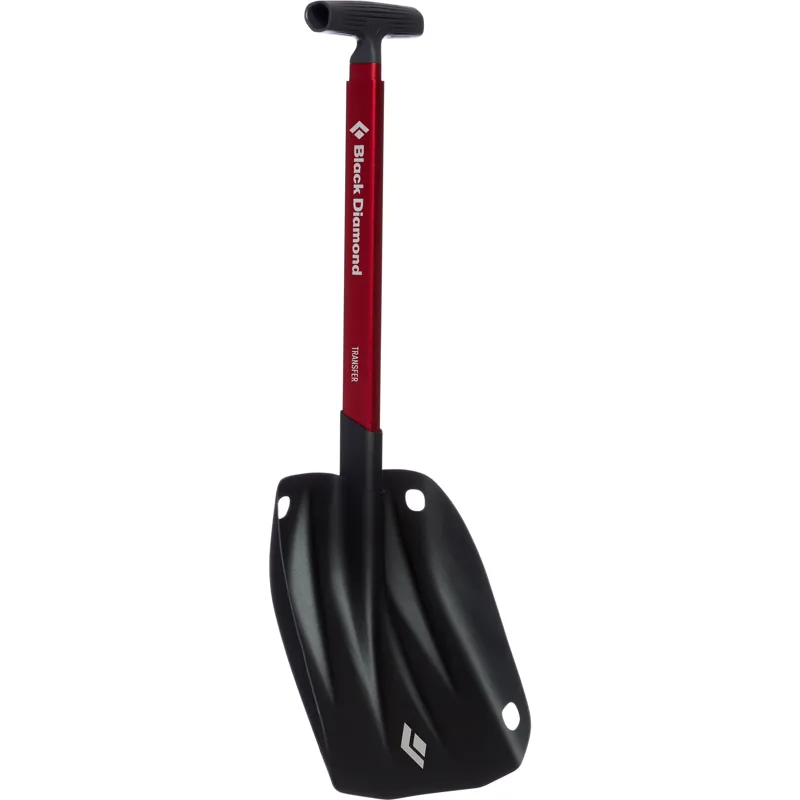 Black Diamond Transfer Shovel Hyper Red Lightweight Snow Shovel-1