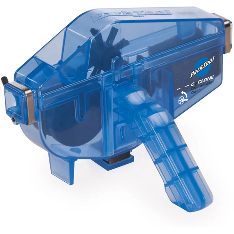Park Tool CM-5.3 Cyclone Chain Scrubber - Blue Chain Cleaning Device 