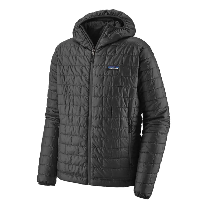 Patagonia Nano Puff Mens Hoody - Forge Grey - Lightweight Synthetic Jacket