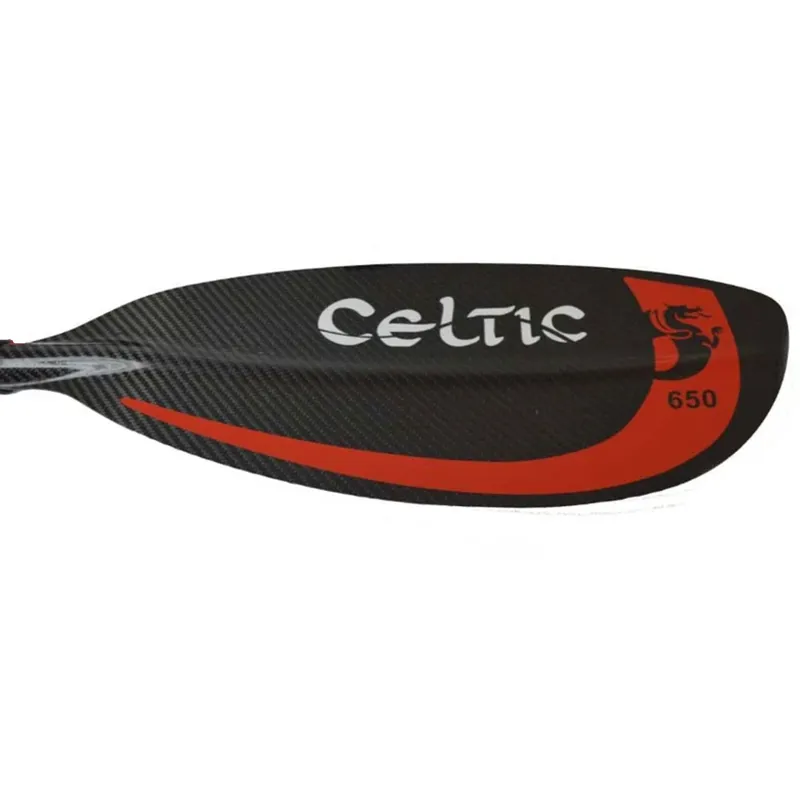 Celtic Paddles Pro Sea Touring 650 - Carbon Blade Straight Leverlock Two Piece Sea Kayak Paddle