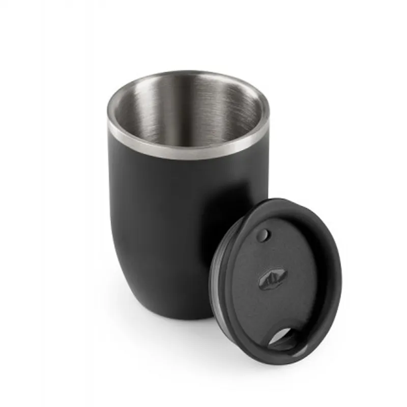 GSI Doppio 6.5 Fl. Oz Espresso Stainless Steel Double Wall Mug - Black