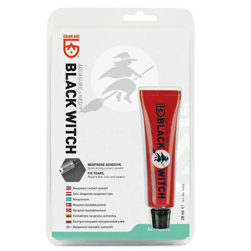 GearAid Black Witch Neoprene Adhesive 28g Tube