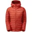 Montane Anti-Freeze Jacket Women's Saffron Red Packable Hooded Down Jacket
