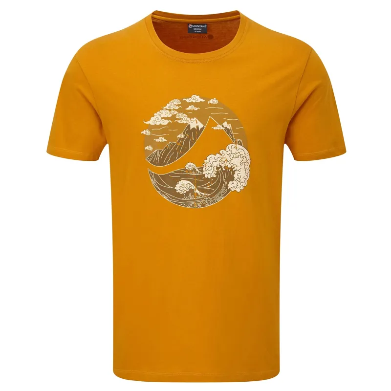 Montane Great Mountain T- Shirt Men's - Inca Gold