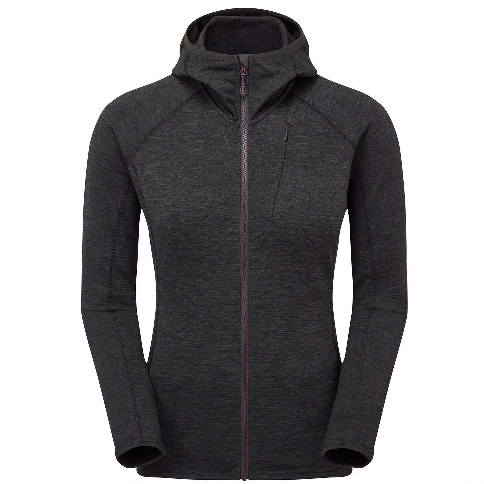 Montane Protium Hoodie Charcoal Grey Women's Hooded Fleece