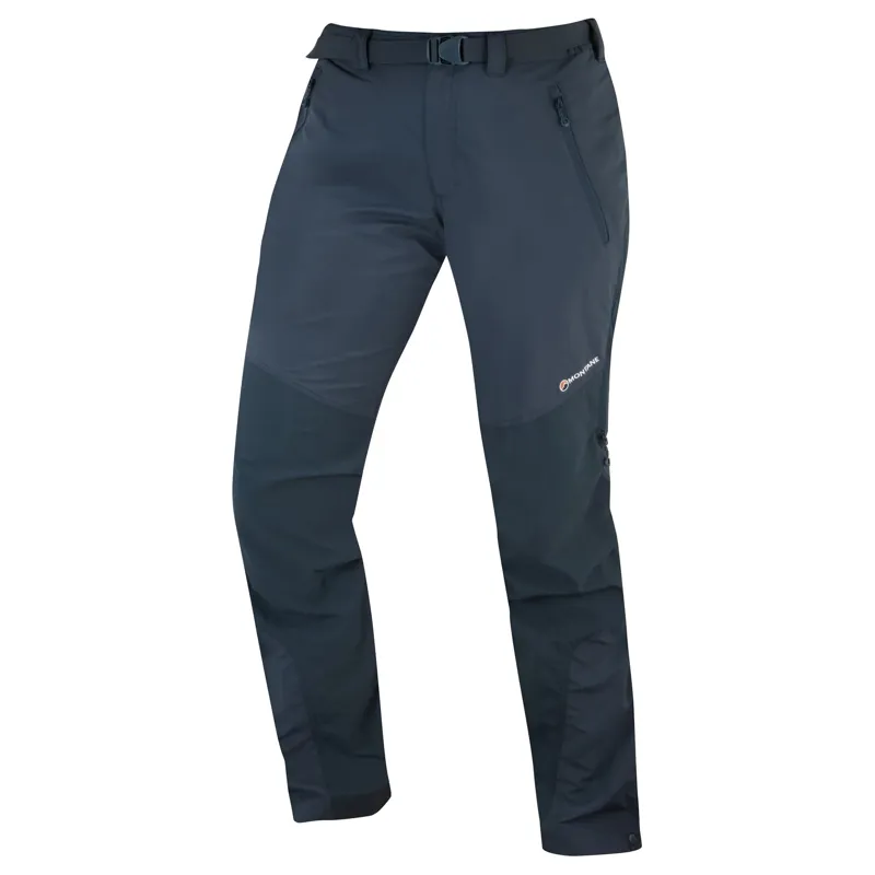 2022 Montane Terra Pants Men's Regular Leg Softshell Trousers Astro Blue