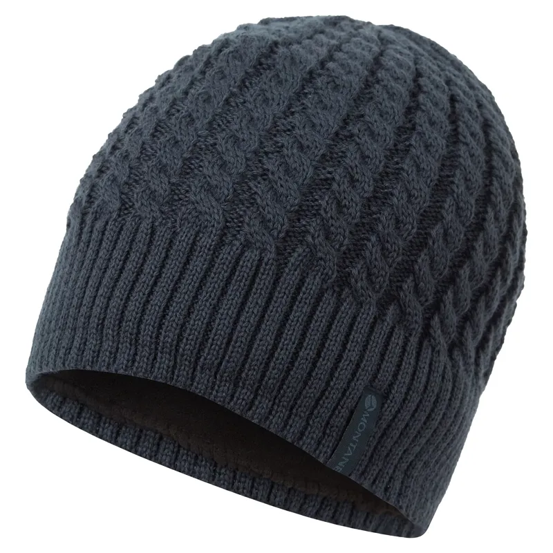 Montane Windjammer Beanie - Eclipse Blue One Size Hat Merino Blend Infinium