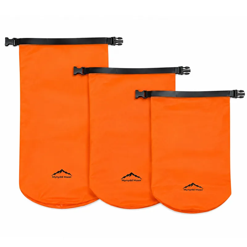 Mynydd Mawr Drybags 3 Pack Lightweight TPU Orange