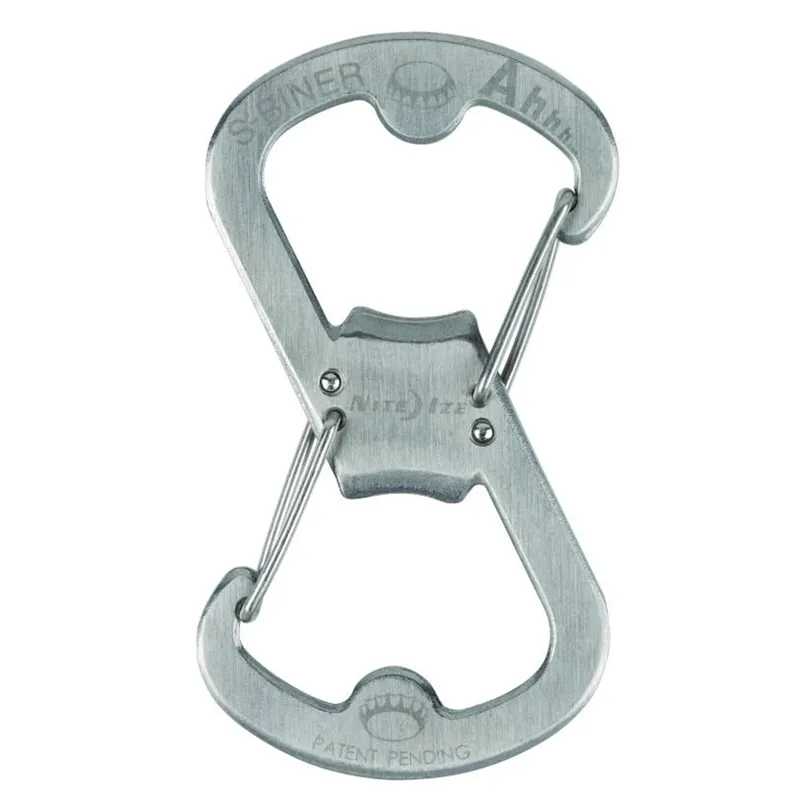 2023 Nite Ize Ahhh Bottle Opener S-Biner Stainless Steel