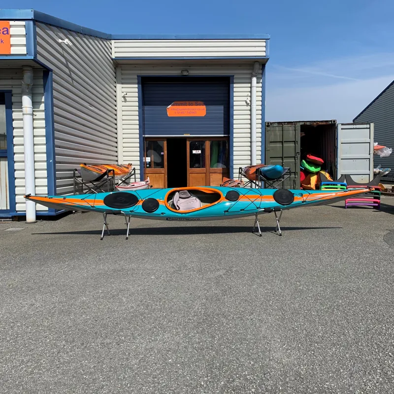 North Shore Atlantic Evolution LV - Carbon/Kevlar Construction Pacific Blue /Tangerine