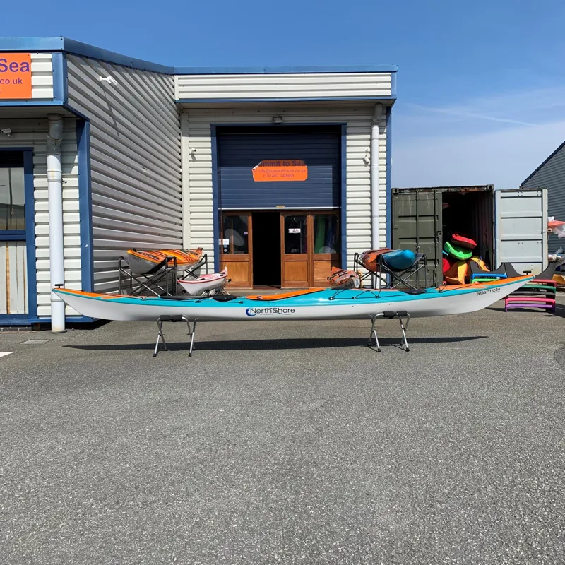 North Shore Atlantic Evolution LV - Carbon/Kevlar Construction Pacific Blue /Tangerine-3