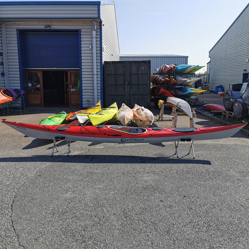 North Shore Atlantic Evolution Sea Kayak Composite Construction Red-1