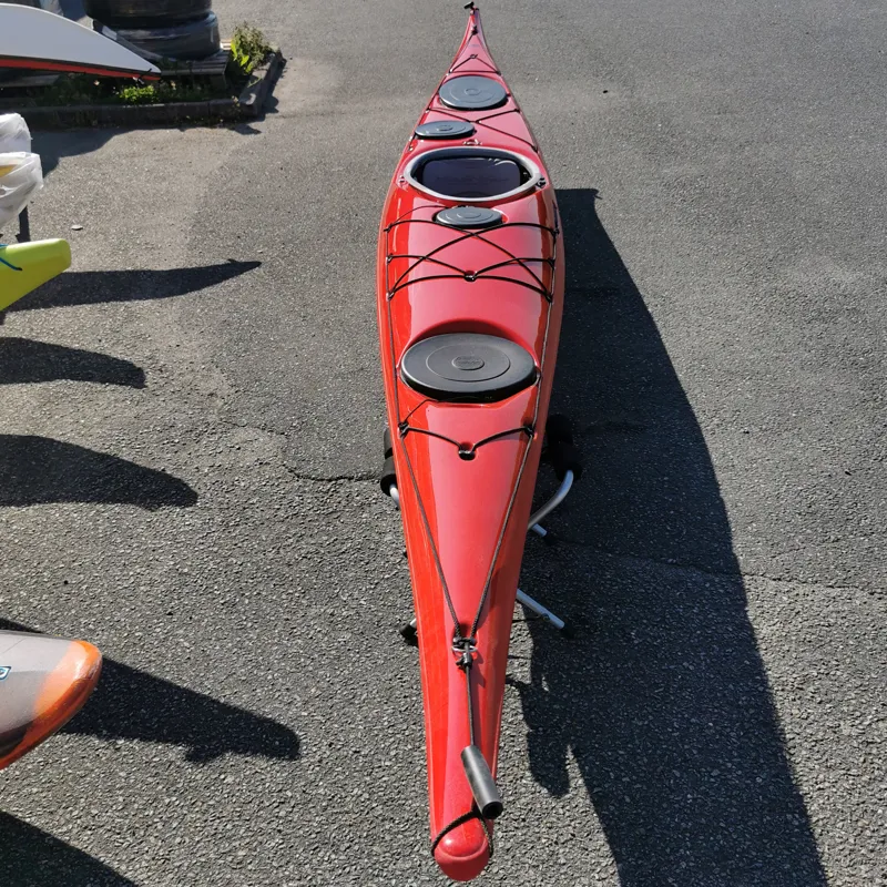 North Shore Atlantic Evolution Sea Kayak Composite Construction Red-2