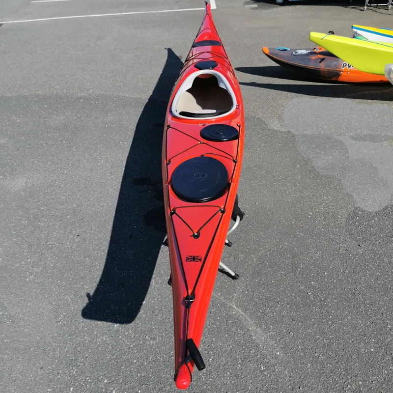 North Shore Atlantic Evolution Sea Kayak Composite Construction Red-3