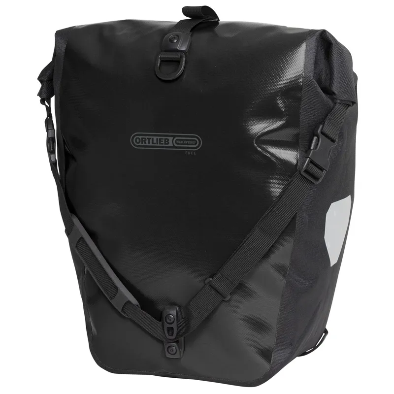 Ortlieb Back-Roller Free 20 Litre Panniers - Black Cycle Panniers Pair