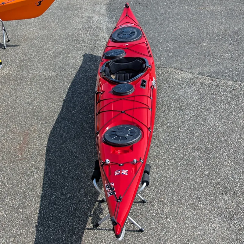 P and H Virgo Composite Sea Kayak Classic Diolen Construction Red-2