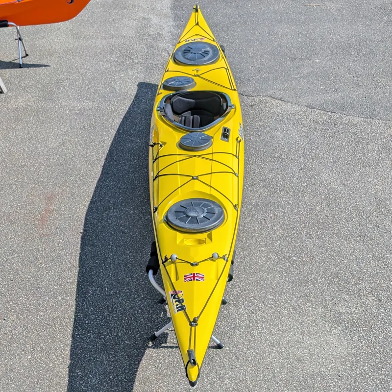 P and H Virgo Composite Sea Kayak Classic Diolen Construction Yellow-2