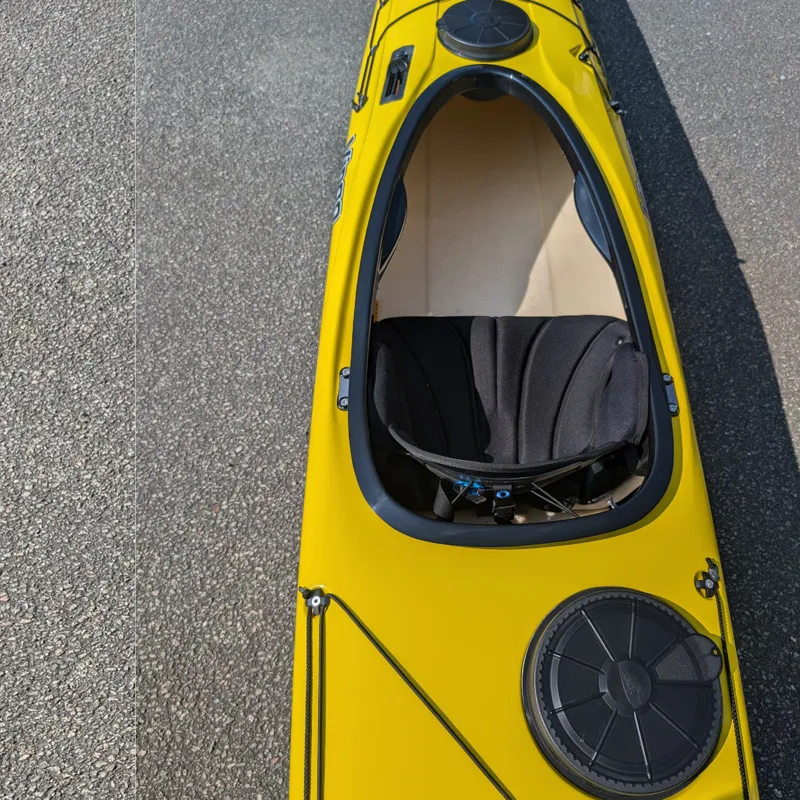 P and H Virgo Composite Sea Kayak Classic Diolen Construction Yellow-3