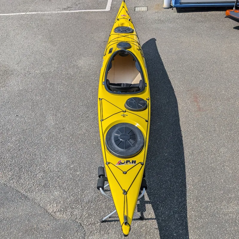 P and H Virgo Composite Sea Kayak Classic Diolen Construction Yellow-4