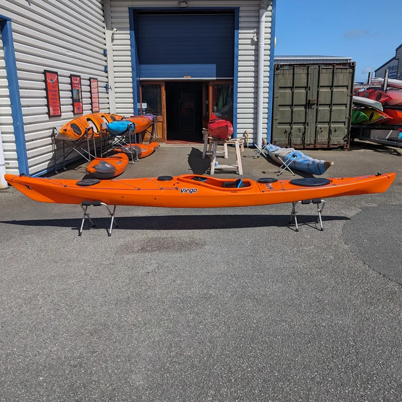 P and H Virgo HV Sea Kayak -  MZ3 Construction Fuego Orange - Lightly Used