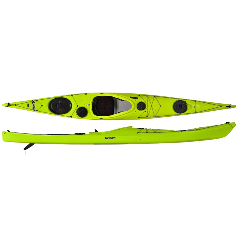 P and H Delphin 155 Sea Kayak - Lizard Green