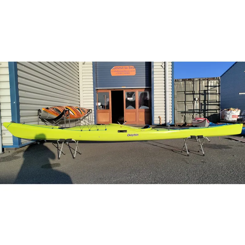 P and H Delphin 155 Sea Kayak - Lizard Green-3
