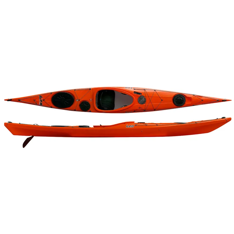 P and H Leo HV Sea Kayak - Corelite X with Skeg - Lava