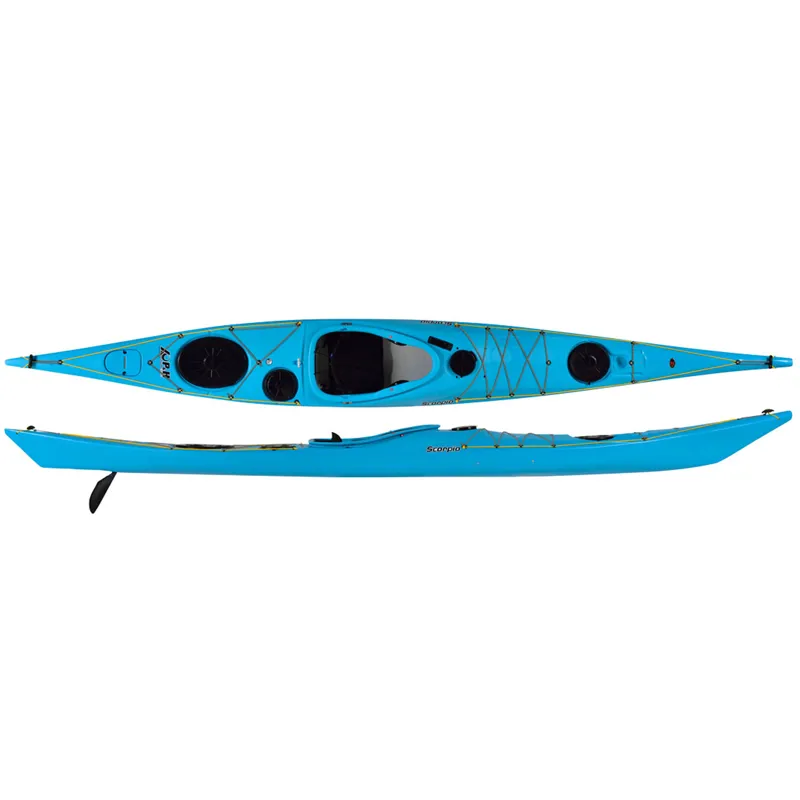 P and H Scorpio HV Sea Kayak with Skeg - Turquoise Sea Kayak-1