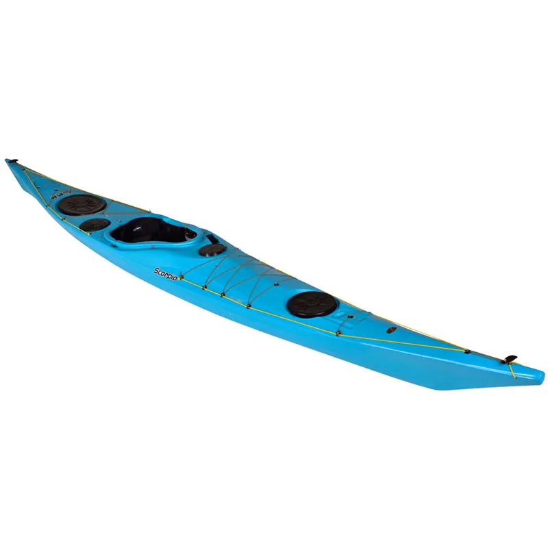 P and H Scorpio HV Sea Kayak with Skeg - Turquoise Sea Kayak