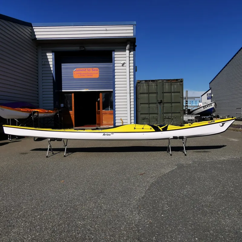 P and H Aries 155 Sea Kayak - Performance Kevlar / Diolen Construction with Keel Strip-1