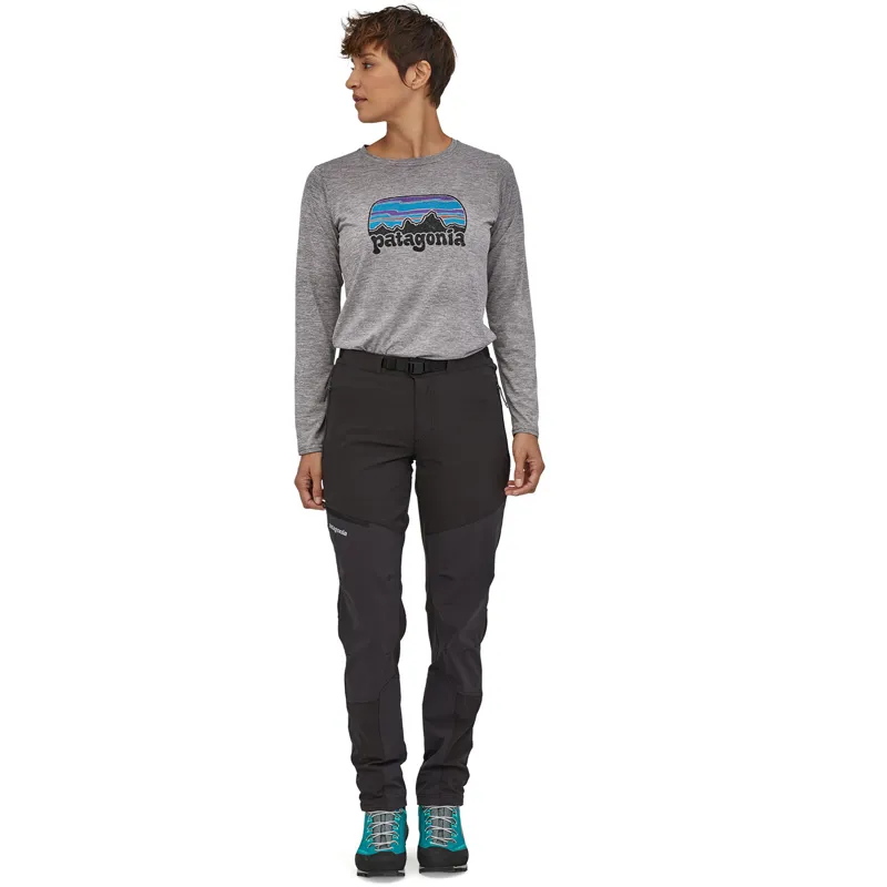 Patagonia Altvia Alpine Pants - Womens - Black - Short Leg-1
