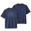 Patagonia Capilene Cool Daily Graphic Shirt Mens - New Navy X-Dye