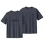 Patagonia Capilene Cool Daily Graphic T-Shirt Mens 73 Skyline Smolder Blue X-Dye